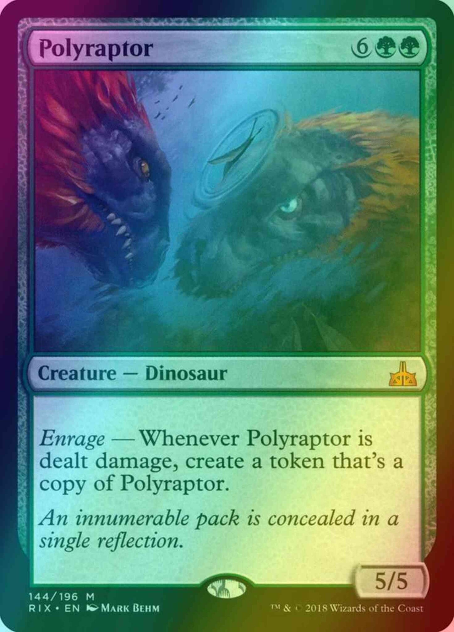 Polyraptor [144] [Rivals of Ixalan] [Foil]