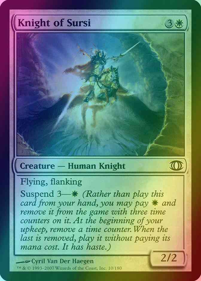 Knight of Sursi [10] [Future Sight] [Foil]