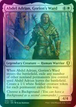 Abdel Adrian, Gorion's Ward [2] [Commander Legends: Battle for Baldur's Gate] [Foil]
