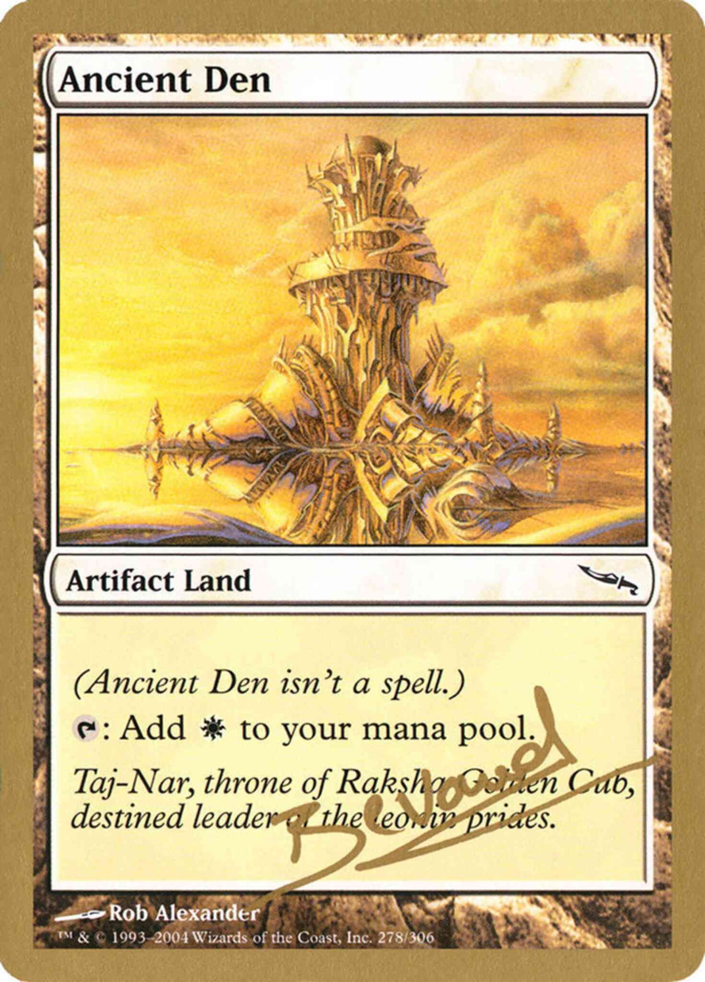 Ancient Den [mb278] [World Championship Decks 2004] [Non-Foil]