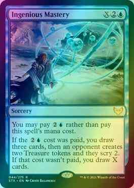 Ingenious Mastery [44] [Strixhaven: School of Mages] [Foil]