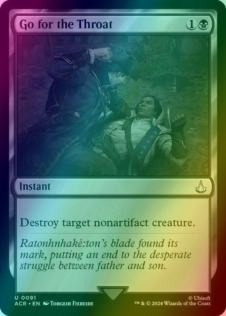 Go for the Throat [91] [Assassin's Creed] [Foil]