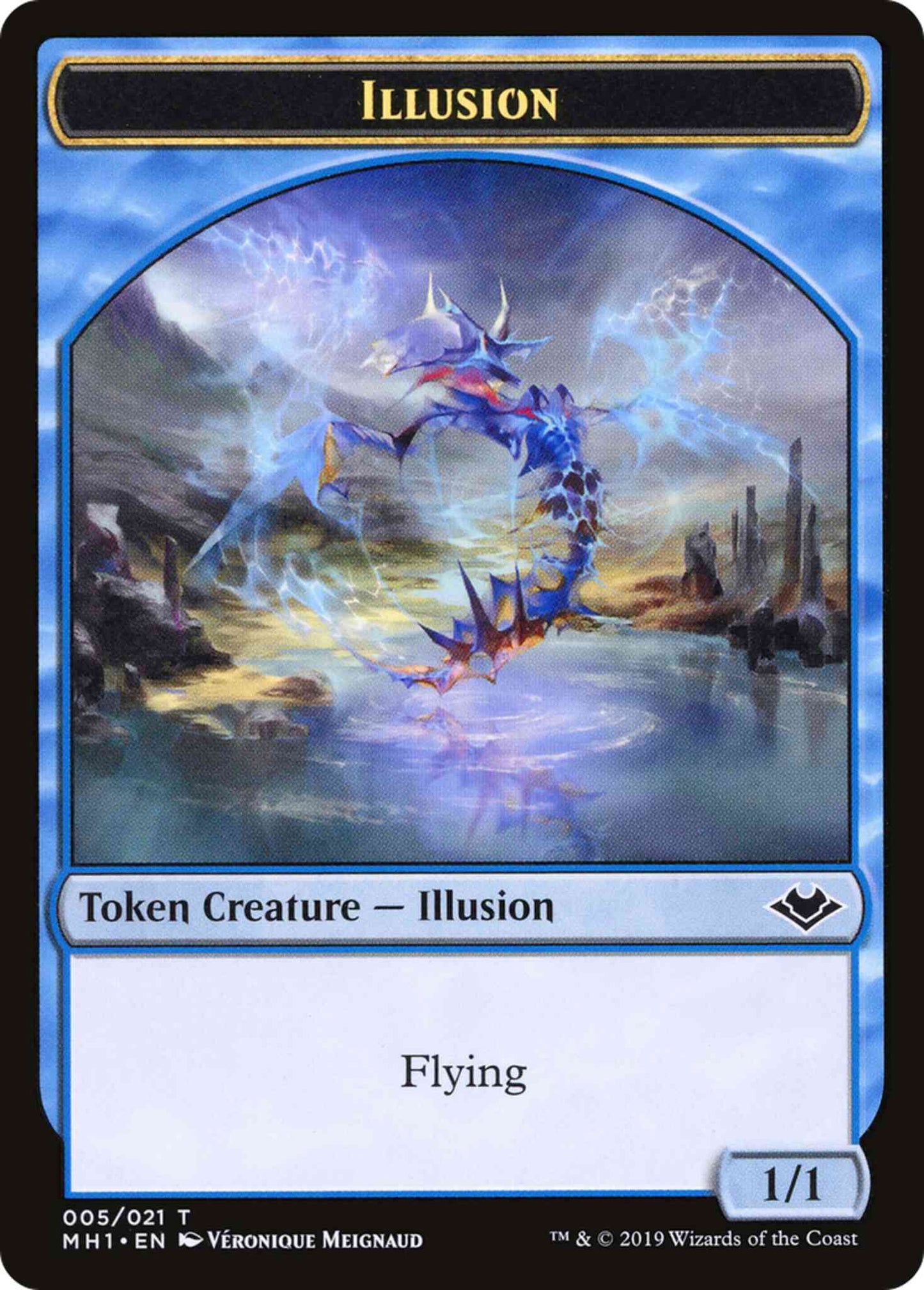 Construct Token (17) // Illusion Token (05) [Modern Horizons Tokens] [Non-Foil]