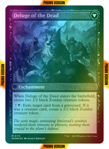 Invasion of Innistrad // Deluge of the Dead [115s] [Prerelease] [March of the Machine: Promos] [Foil]