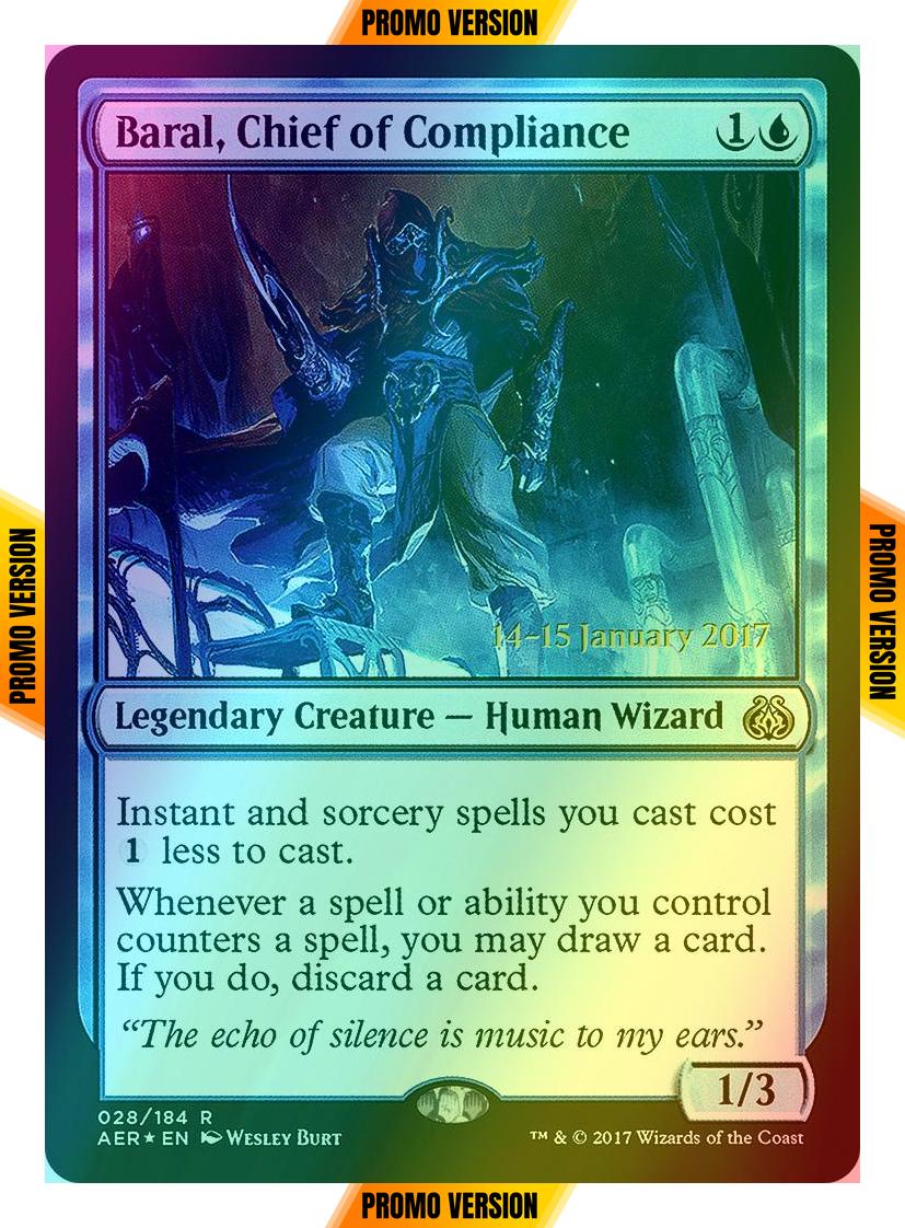 Baral, Chief of Compliance [28s] [Aether Revolt Promos] [Foil]