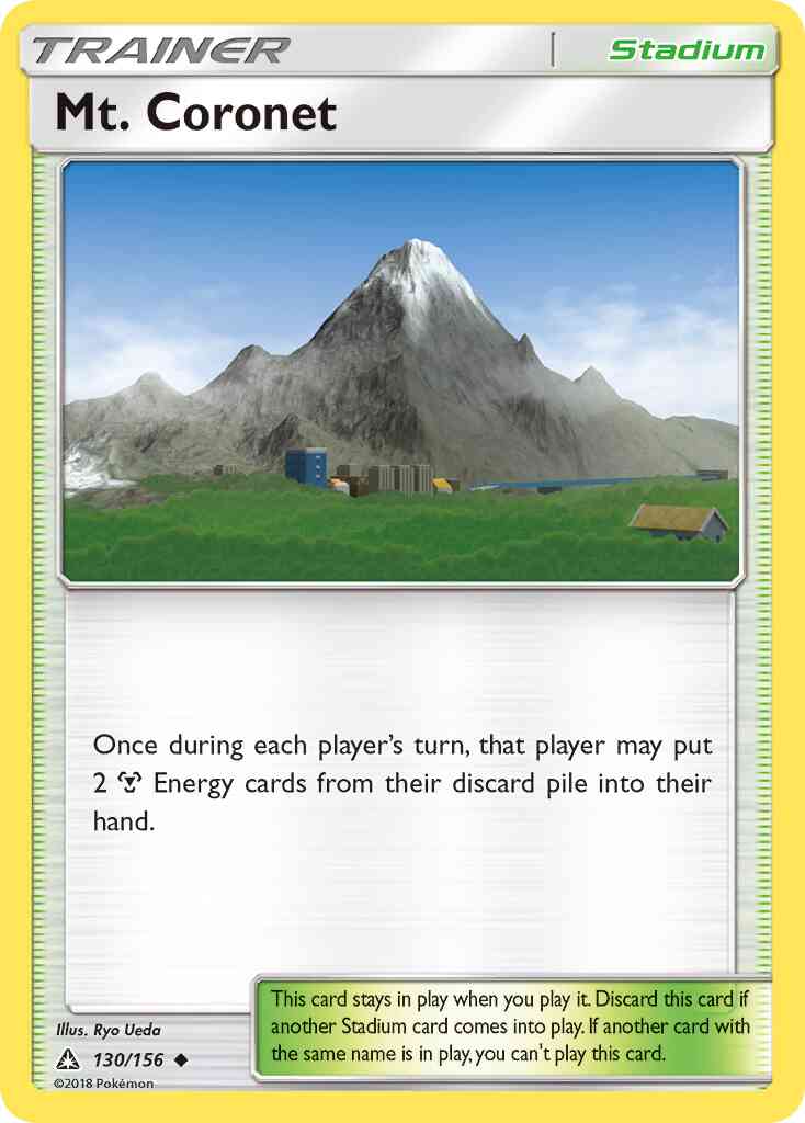 Mt. Coronet - 130/156 - Uncommon [sm5-130] [Reverse Holo]