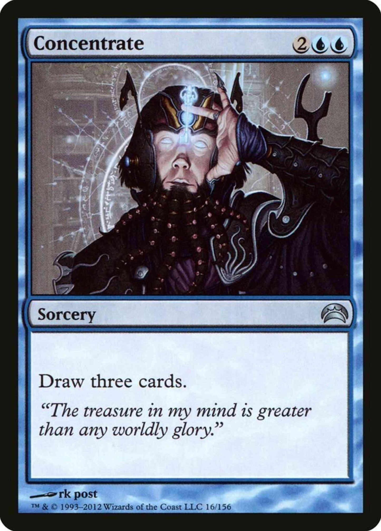 Concentrate [16] [Planechase 2012] [Non-Foil]
