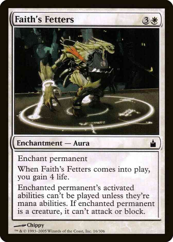 Faith's Fetters [16] [Ravnica City Of Guilds] [Non-Foil]