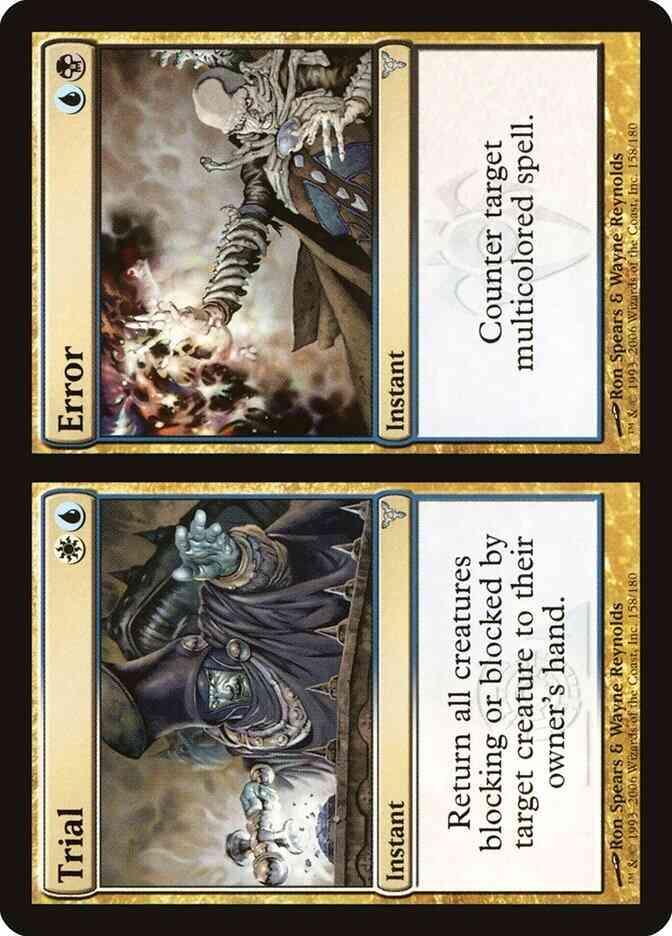 Trial // Error [158] [Dissension] [Non-Foil]