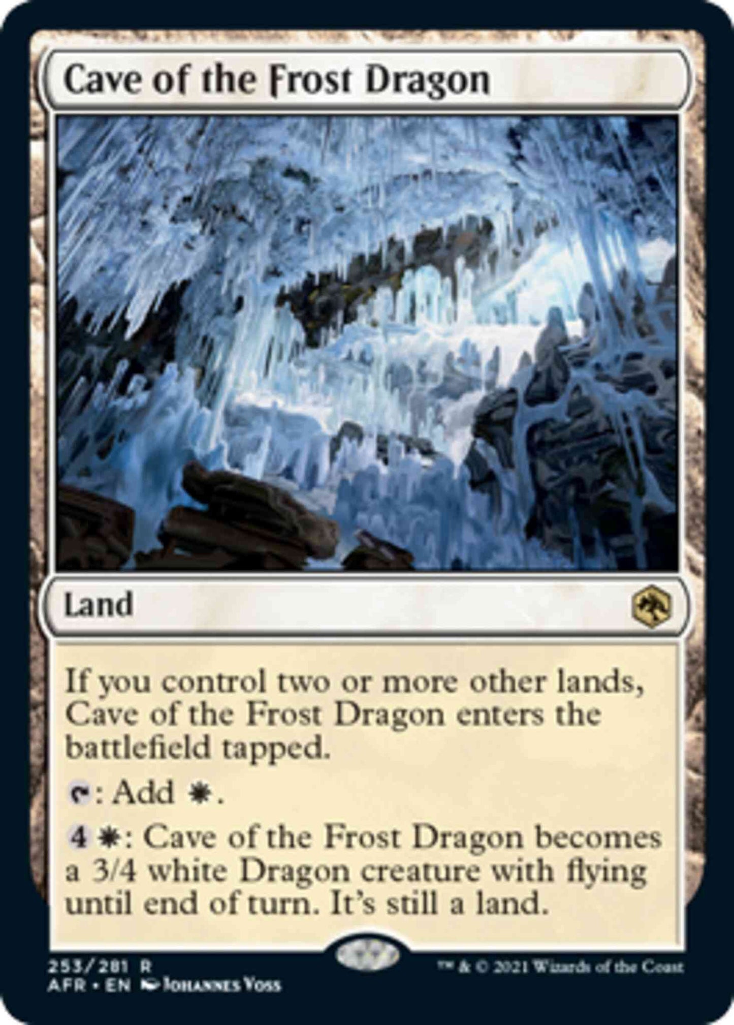 Cave of the Frost Dragon [253] [Adventures in the Forgotten Realms] [Non-Foil]