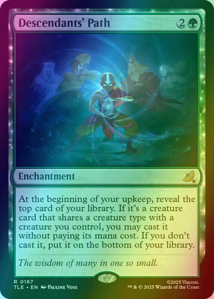 Descendants' Path [167] [Avatar: The Last Airbender Eternal] [Foil]