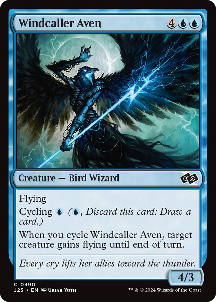 Windcaller Aven [390] [Foundations: Jumpstart] [Non-Foil]