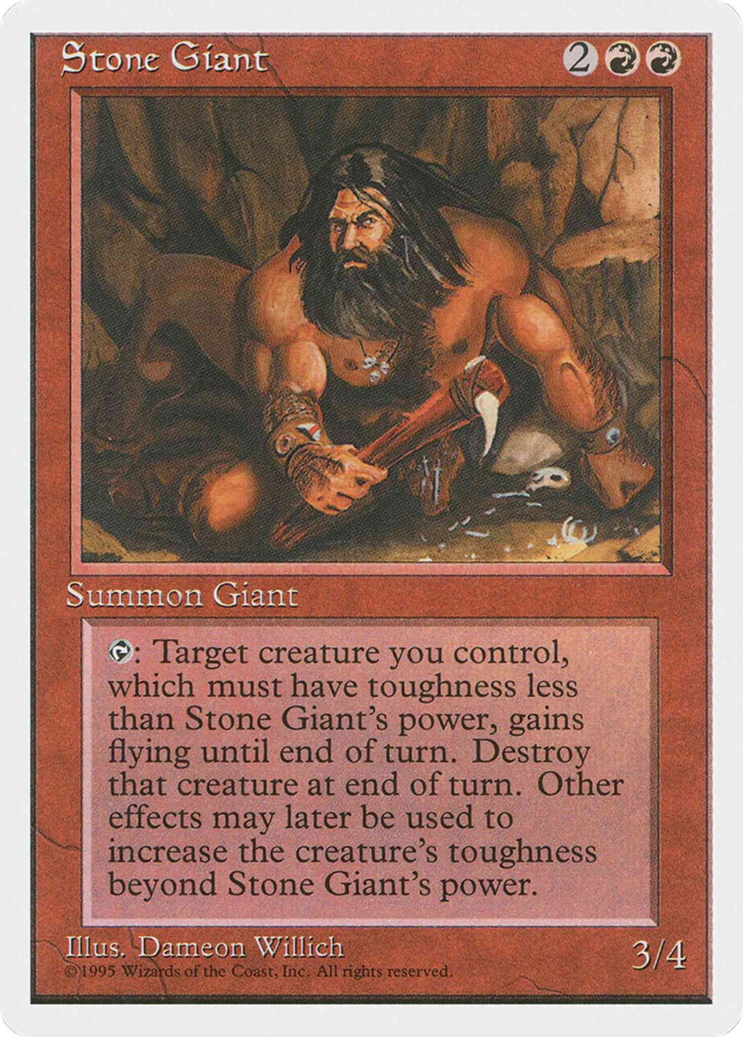 Stone Giant [223] [Fourth Edition] [Non-Foil]