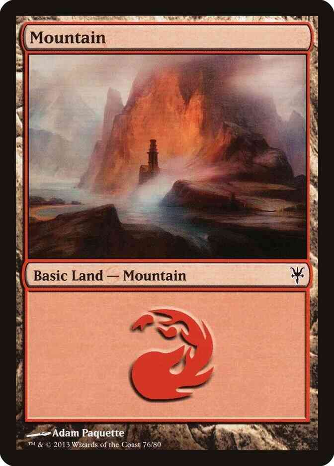 Mountain [76] [Duel Decks Sorin vs Tibalt] [Non-Foil]