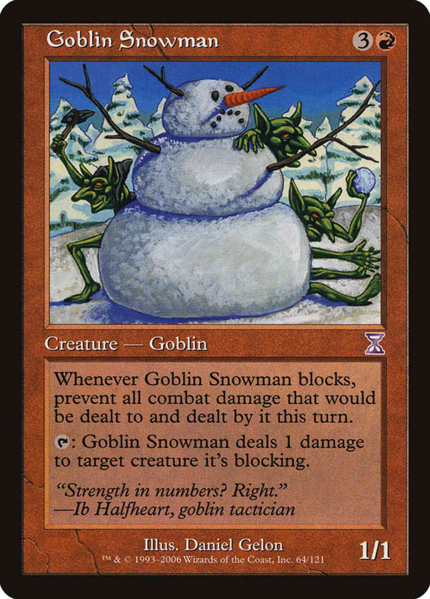 Goblin Snowman [64] [Time Spiral Timeshifted] [Non-Foil]
