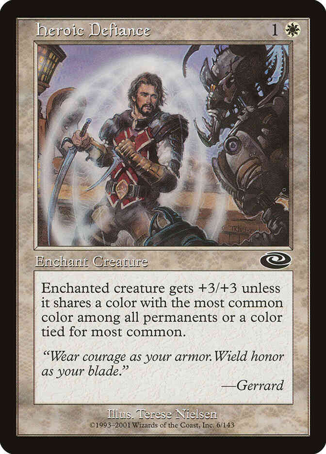 Heroic Defiance [6] [Planeshift] [Non-Foil]