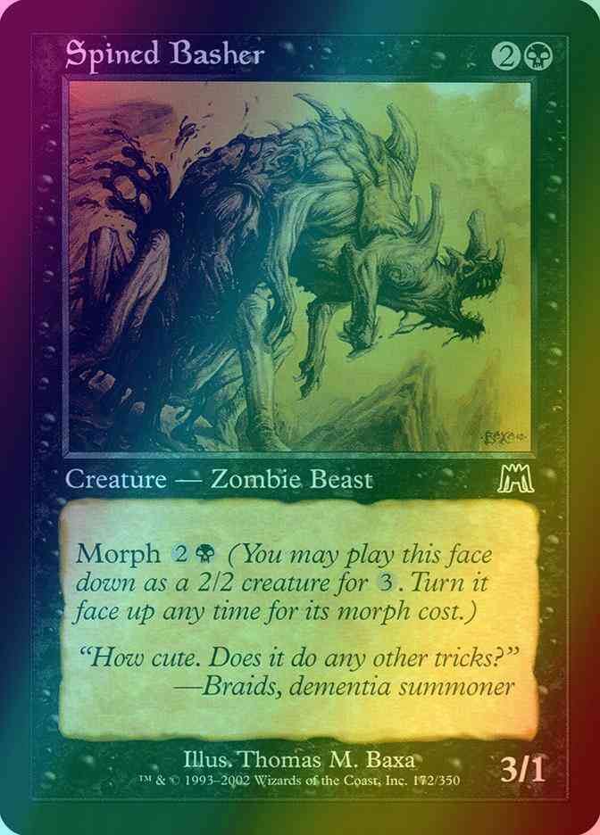 Spined Basher [172] [Onslaught] [Foil]