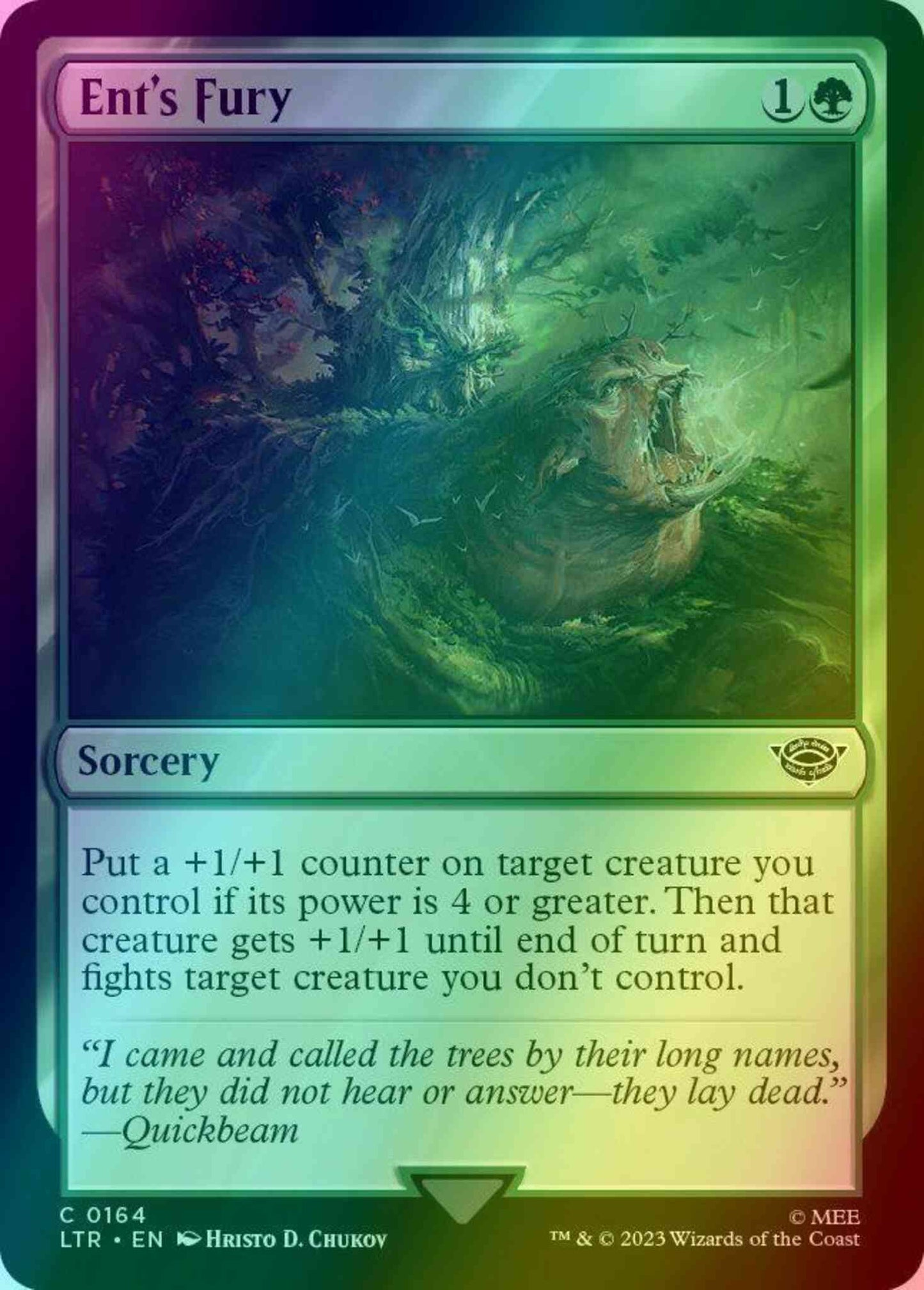 Ent's Fury [164] [The Lord of the Rings: Tales of Middle-earth] [Foil]