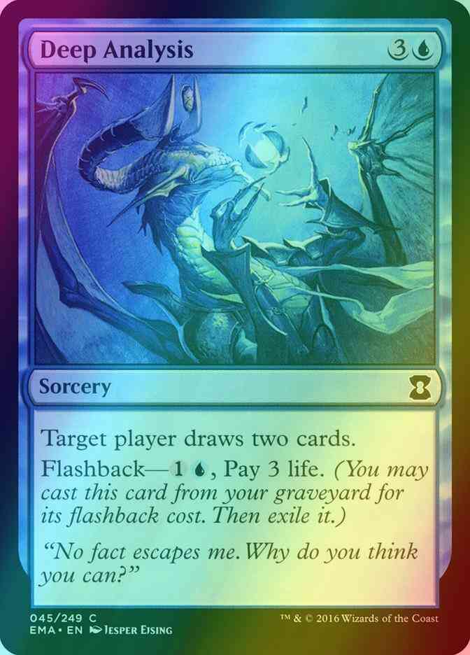 Deep Analysis [45] [Eternal Masters] [Foil]