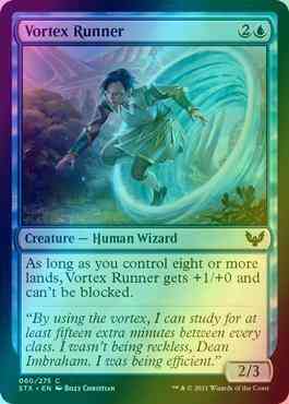 Vortex Runner [60] [Strixhaven: School of Mages] [Foil]