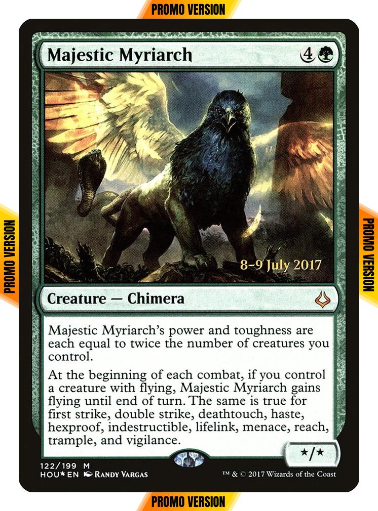 Majestic Myriarch [122s] [Hour of Devastation Promos] [Foil]