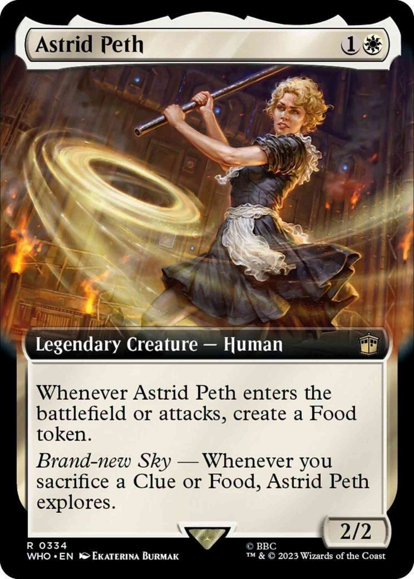 Astrid Peth [334] [Extended Art] [Universes Beyond: Doctor Who] [Non-Foil]