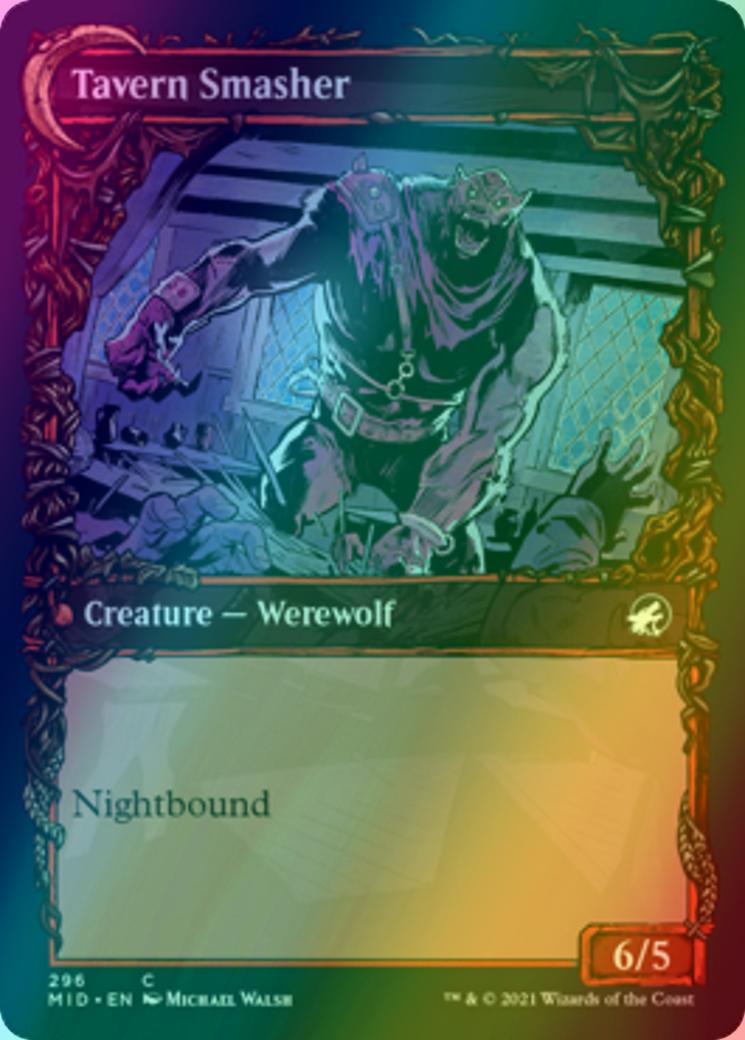Tavern Ruffian // Tavern Smasher [296] [Equinox Showcase] [Innistrad: Midnight Hunt] [Foil]
