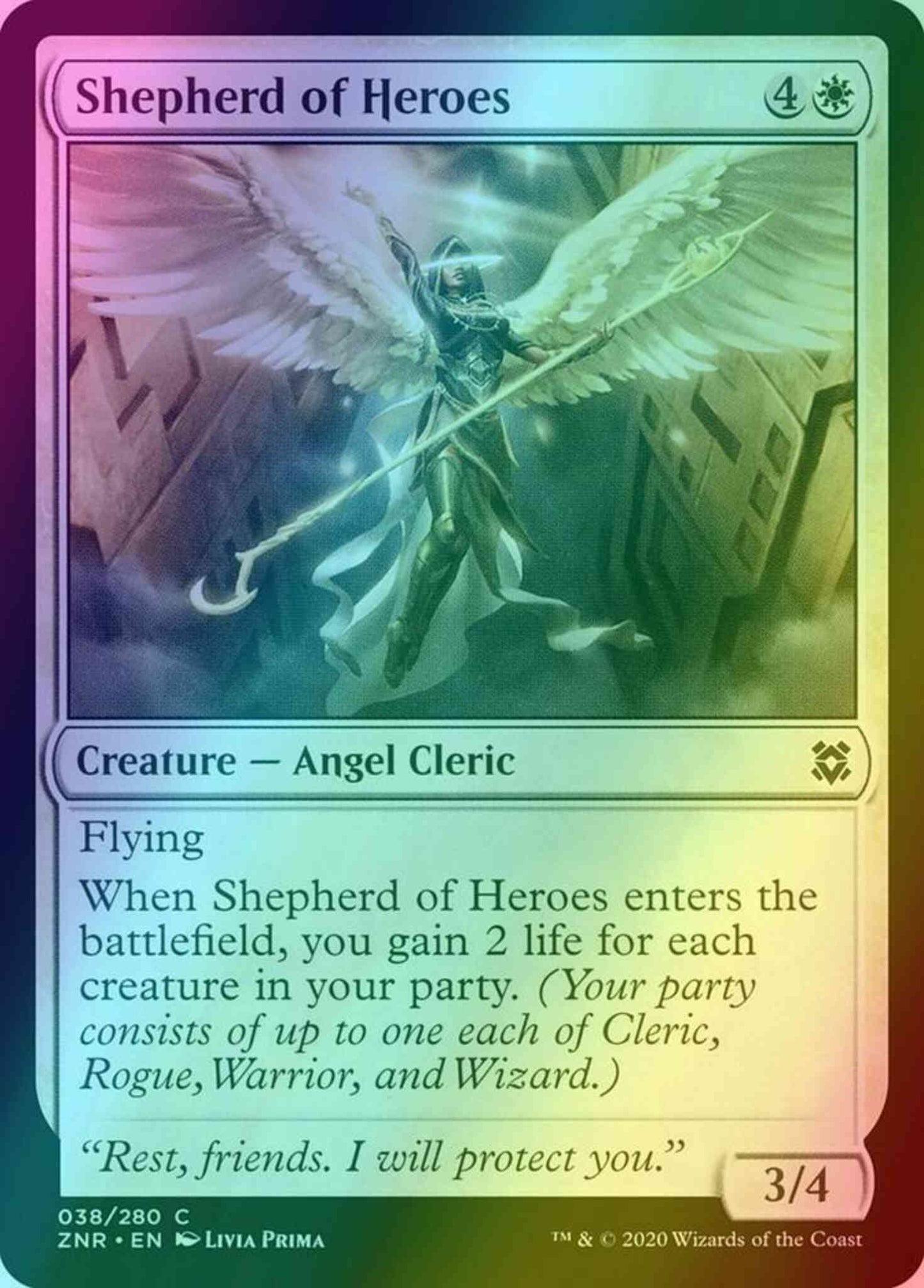 Shepherd of Heroes [38] [Zendikar Rising] [Foil]