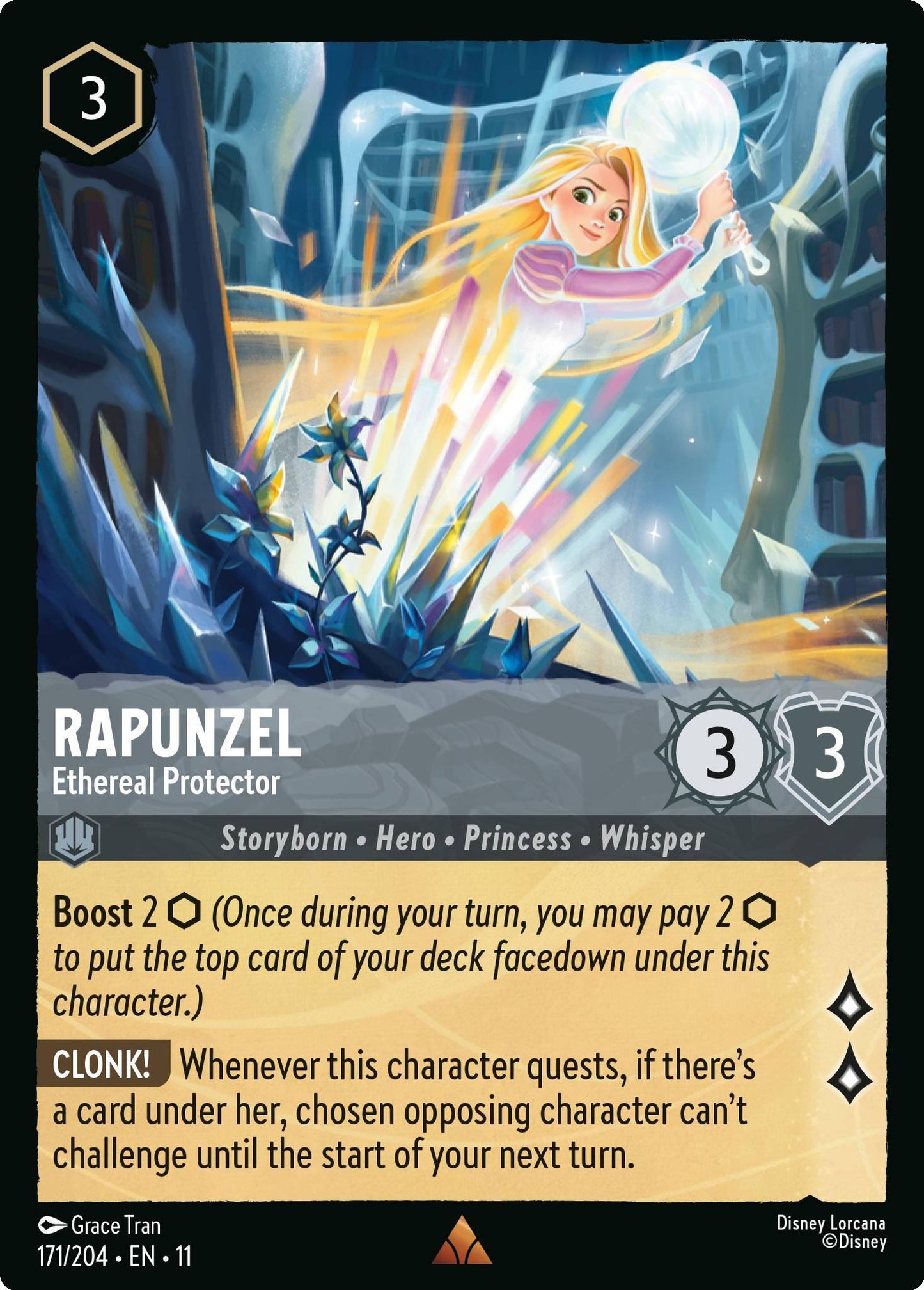 Rapunzel - Ethereal Protector - 171/204 [Winterspell] [Non-Foil]