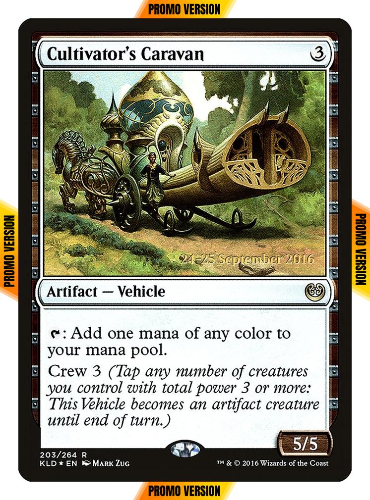 Cultivator's Caravan [203s] [Kaladesh Promos] [Foil]