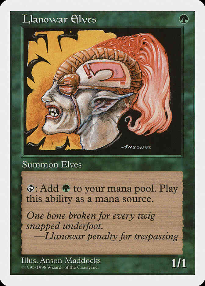 Llanowar Elves [59] [Anthologies] [Non-Foil]