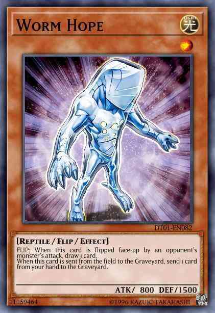 Worm Hope - DT01-EN082 - Duel Terminal Normal Parallel Rare - Duel Terminal