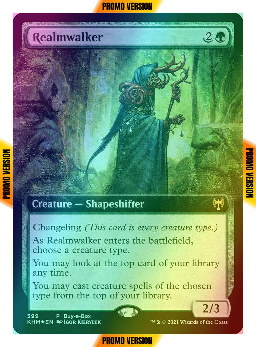 Realmwalker [Buy a Box] [Extended Art] [399] [Kaldheim] [Foil]