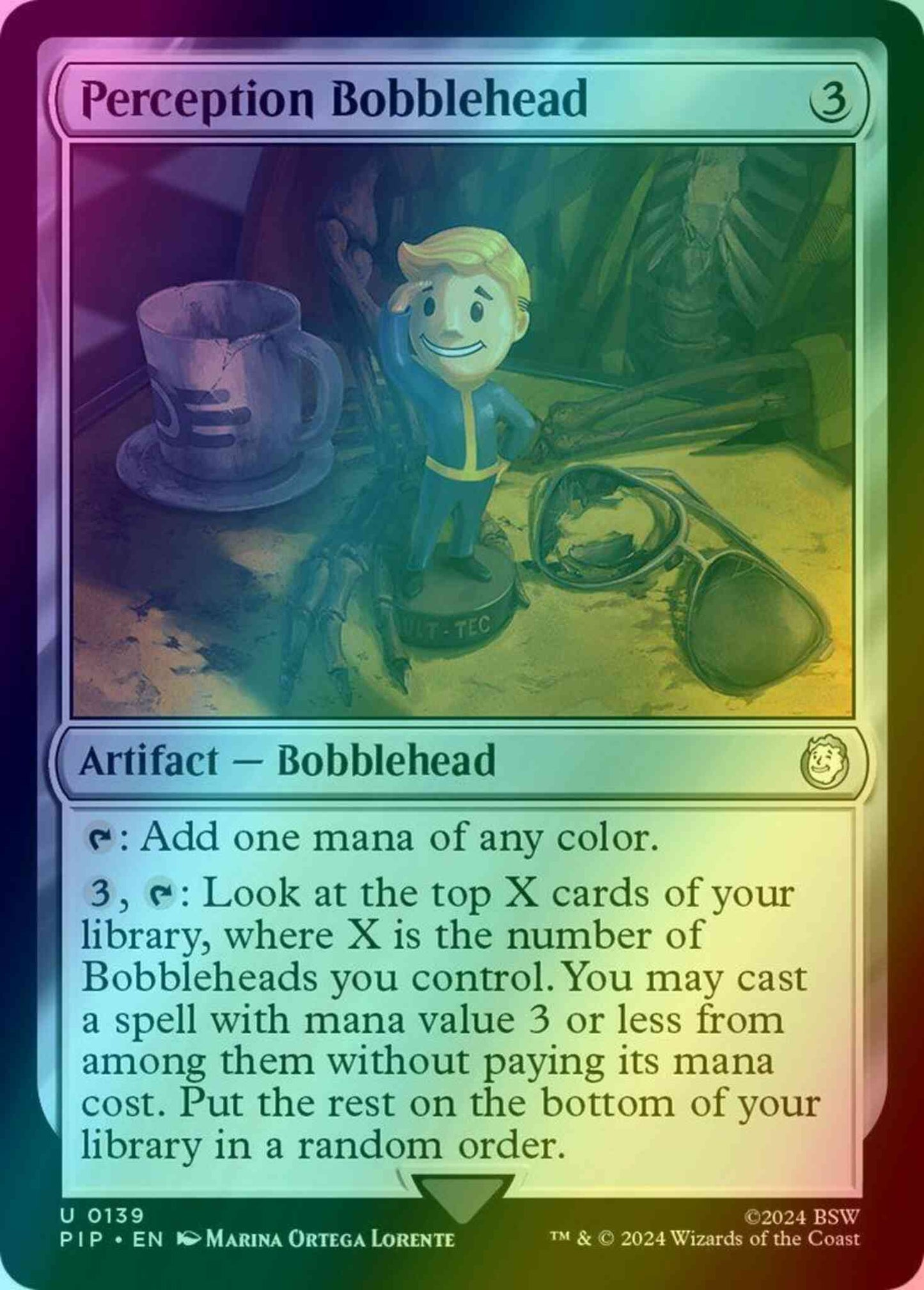 Perception Bobblehead [139] [Fallout] [Foil]