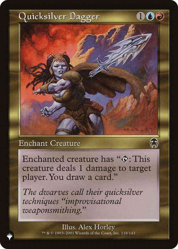 Quicksilver Dagger [APC-118] [The List] [Non-Foil]