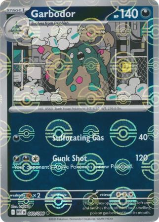 Garbodor - Poké Ball Pattern - 060/086 - Uncommon [sv105w-060] [Reverse Holo]