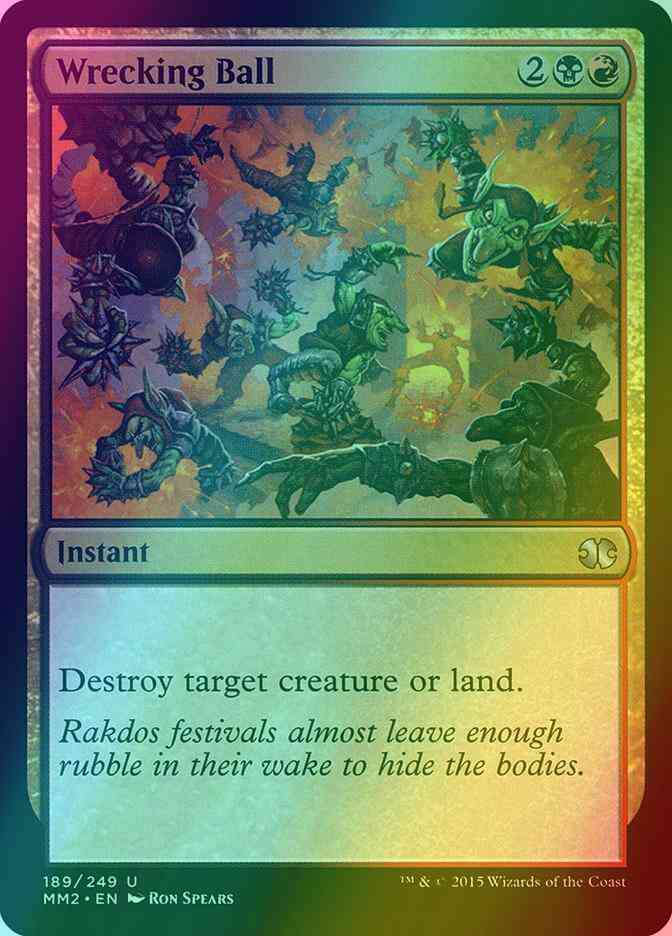 Wrecking Ball [189] [Modern Masters 2015] [Foil]