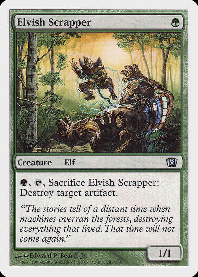 Elvish Scrapper [245] [Eighth Edition] [Non-Foil]