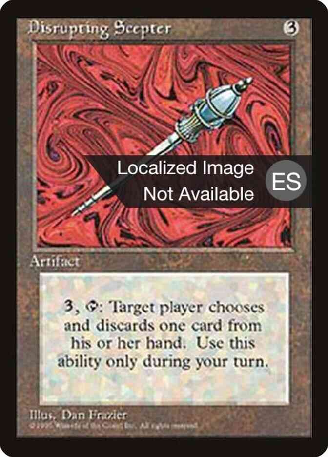 Disrupting Scepter - Japanese [316] [Fourth Edition Black Border: Japanese] [Non-Foil]