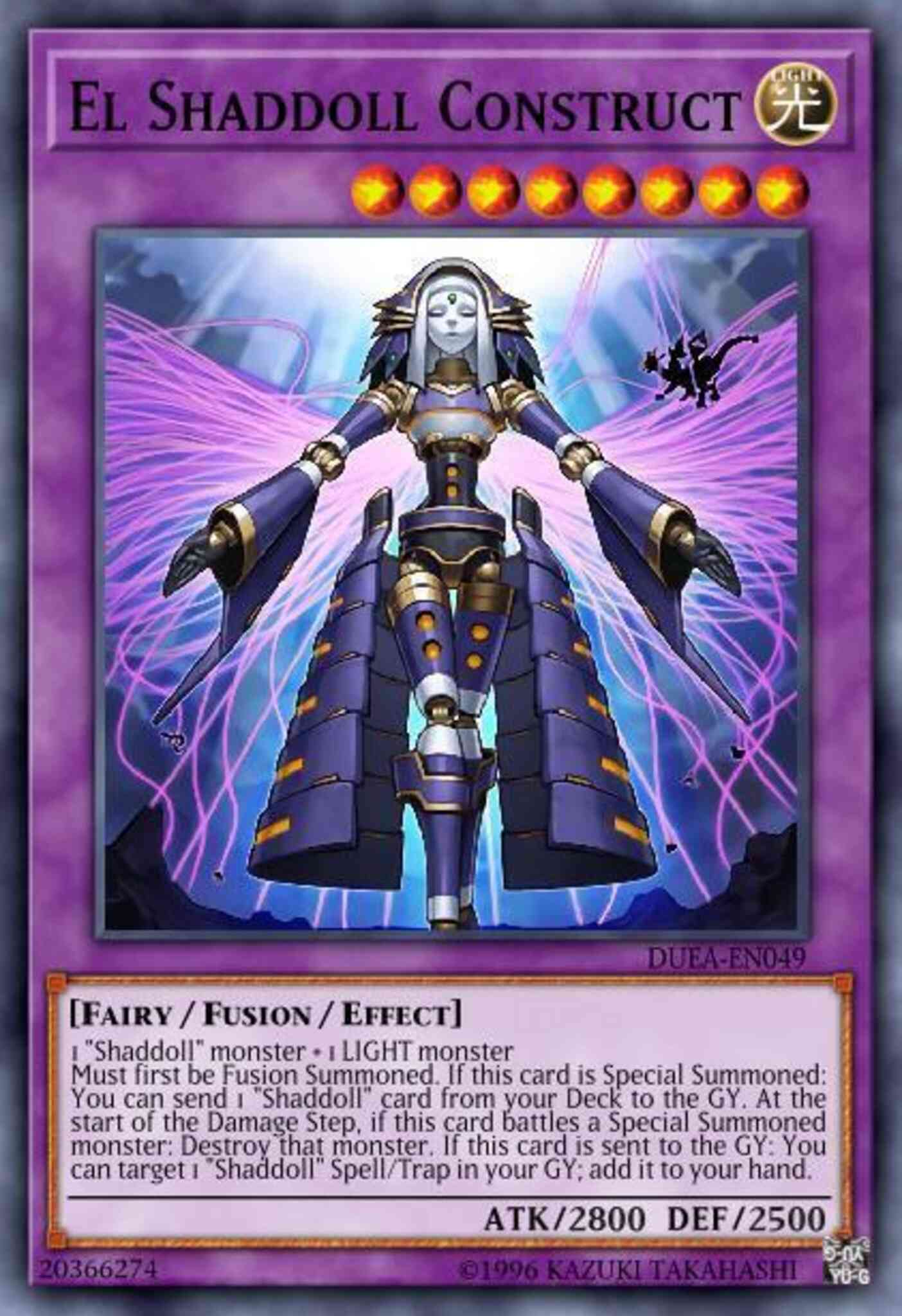 El Shaddoll Construct - DUPO-EN090 - Ultra Rare - 1st Edition