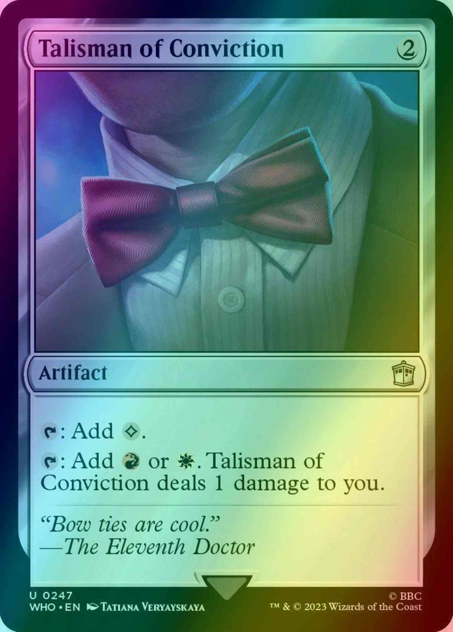 Talisman of Conviction [247] [Universes Beyond: Doctor Who] [Foil]
