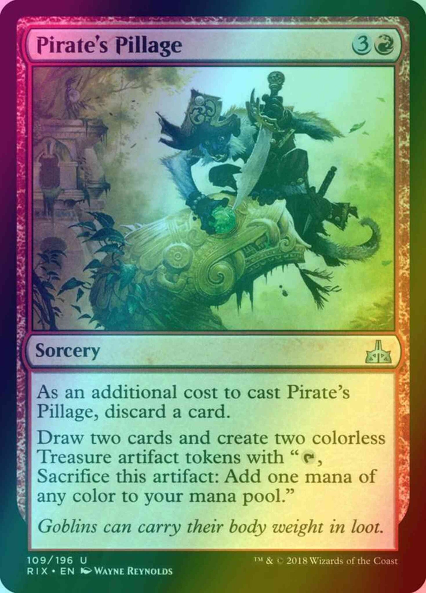 Pirate's Pillage [109] [Rivals of Ixalan] [Foil]