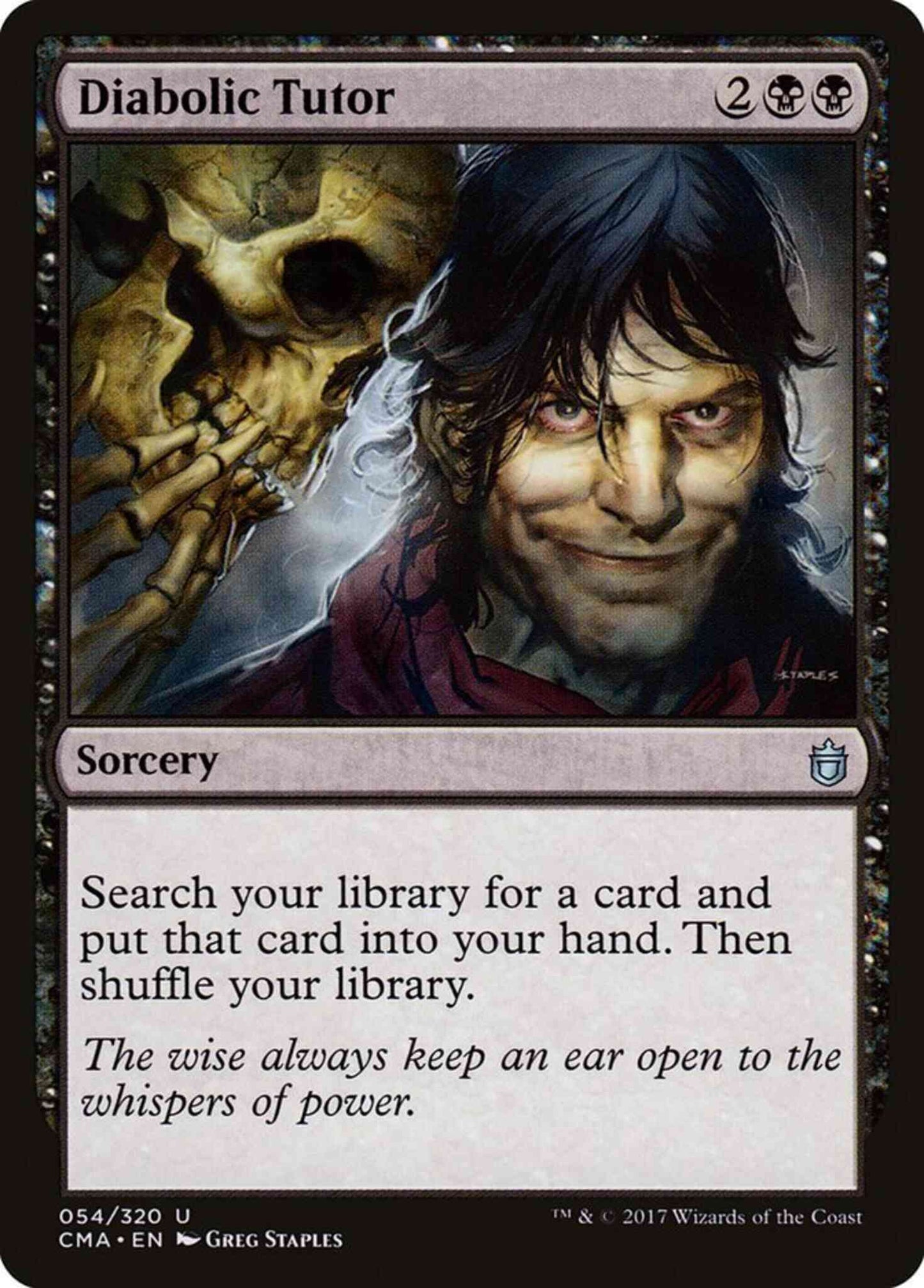 Diabolic Tutor [54] [Commander Anthology] [Non-Foil]