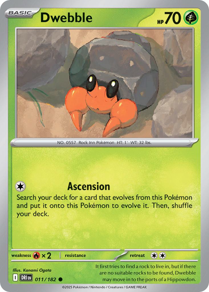 Dwebble - 011/182 - Common [sv10-011] [Non-Holo]