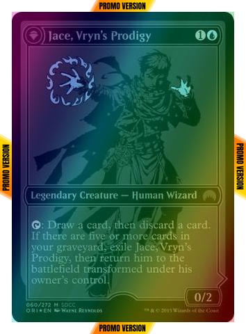Jace, Vryn's Prodigy // Jace, Telepath Unbound [60] [San Diego Comic-Con 2015] [Foil]