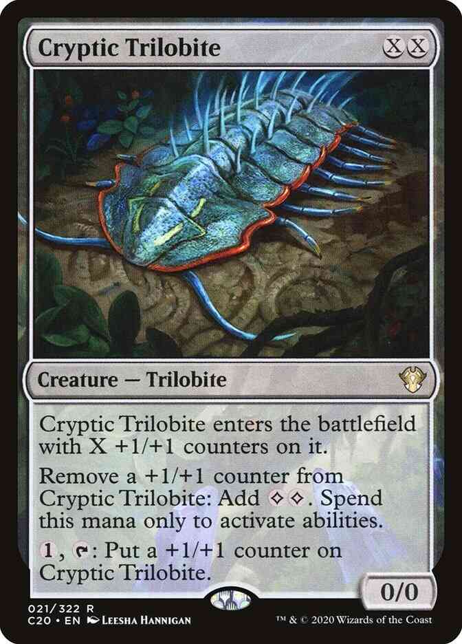 Cryptic Trilobite [21] [Commander 2020] [Non-Foil]