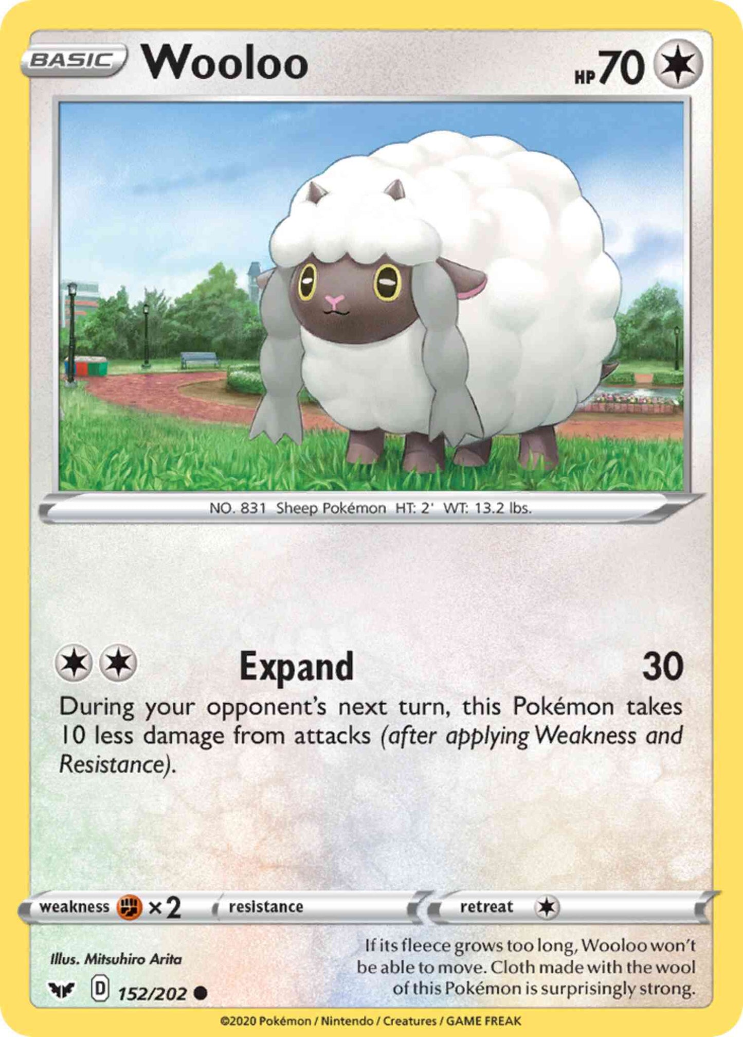 Wooloo - 152/202 - Common [swsh1-152] [Non-Holo]