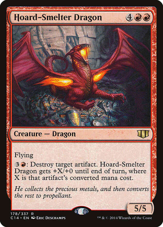 Hoard-Smelter Dragon [178] [Commander 2014] [Non-Foil]