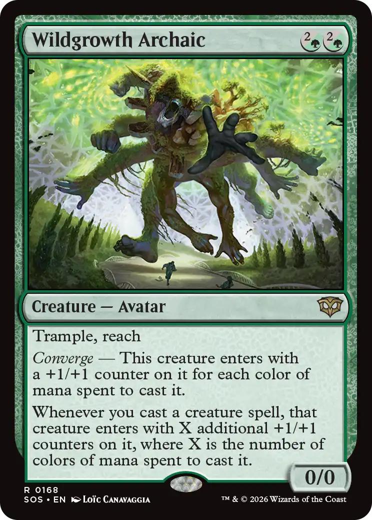 Wildgrowth Archaic [168] [Secrets of Strixhaven] [Non-Foil]