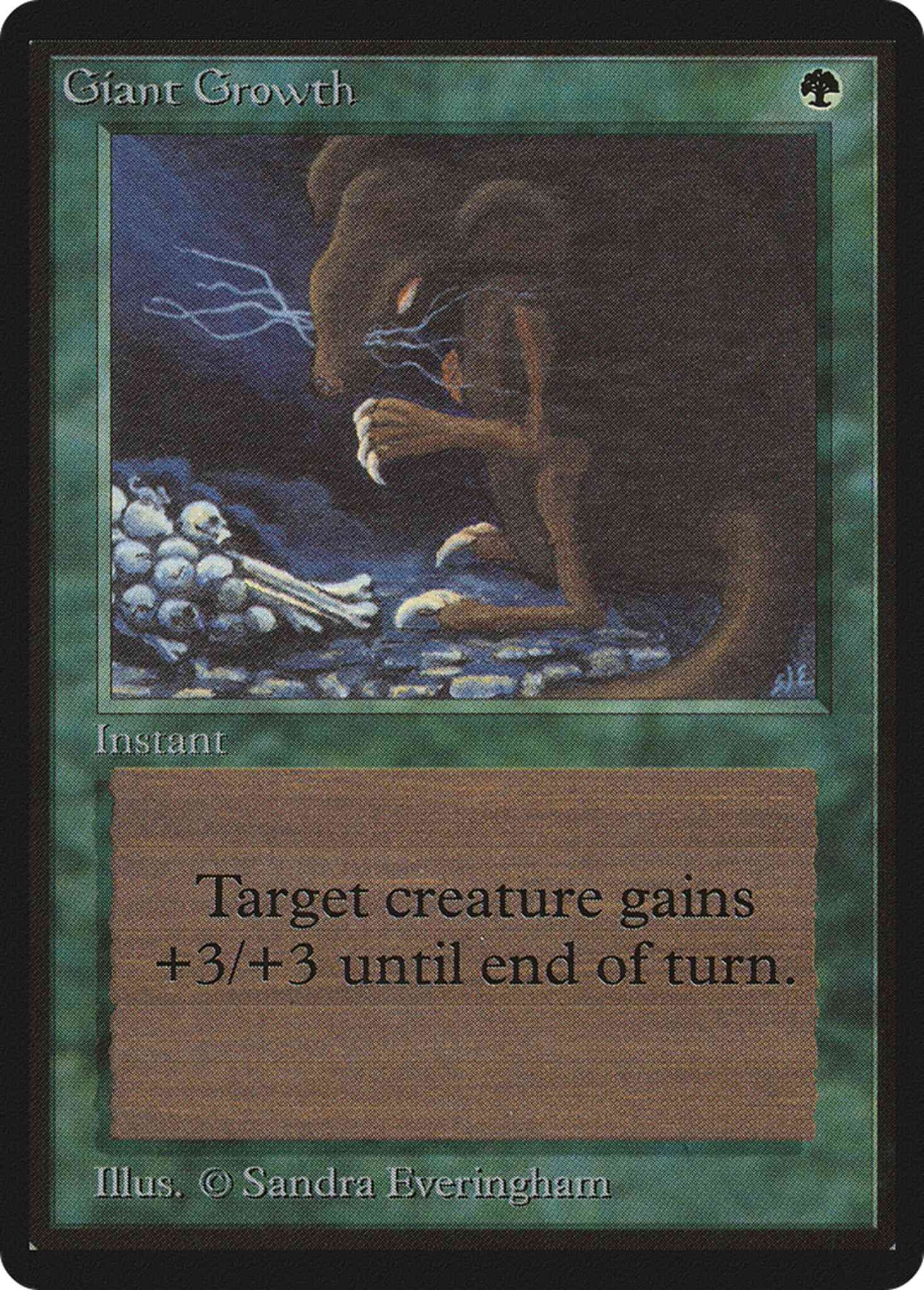 Giant Growth [198] [Limited Edition Beta] [Non-Foil]